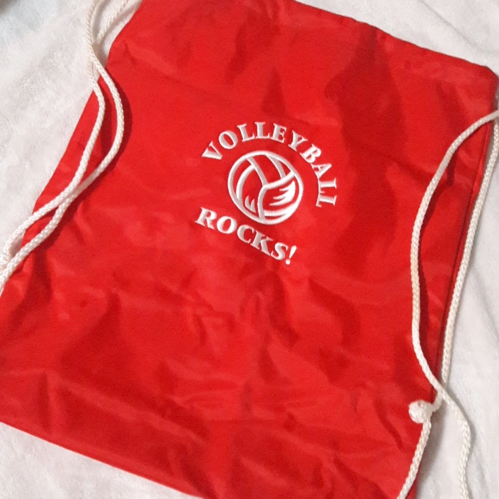 Volleyball Backsack Red